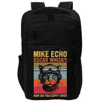 Cat Pilot Mike Echo Oscar Whisky How Do You Copy Impact Tech Backpack