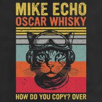 Cat Pilot Mike Echo Oscar Whisky How Do You Copy Beanie
