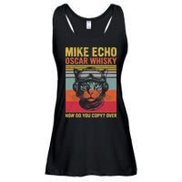 Cat Pilot Mike Echo Oscar Whisky How Do You Copy Ladies Essential Flowy Tank