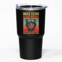 Cat Pilot Mike Echo Oscar Whisky How Do You Copy Tumbler