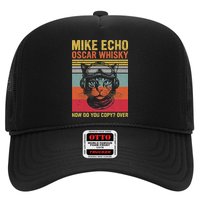 Cat Pilot Mike Echo Oscar Whisky How Do You Copy Trucker Hat
