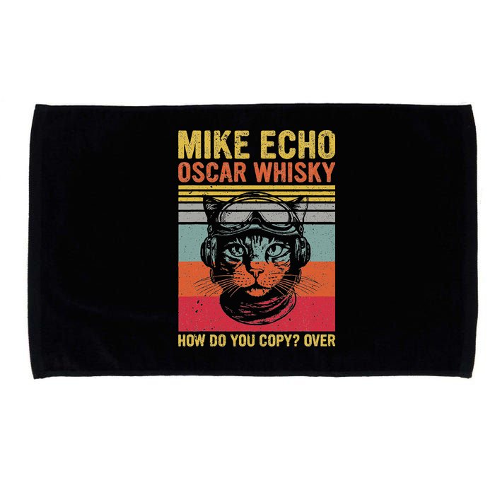 Cat Pilot Mike Echo Oscar Whisky How Do You Copy Microfiber Hand Towel