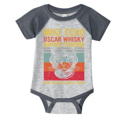 Cat Pilot Mike Echo Oscar Whisky How Do You Copy Infant Baby Jersey Bodysuit