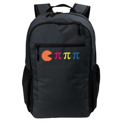 Cool Pac Man Eating Pi Daily Commute Backpack