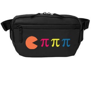 Cool Pac Man Eating Pi Crossbody Pack