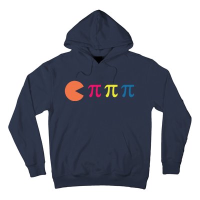 Cool Pac Man Eating Pi Hoodie