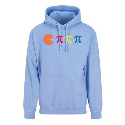 Cool Pac Man Eating Pi Unisex Surf Hoodie