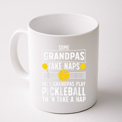 Cool Pickleball Men Grandpa Paddle Sport Pickleball Player Coffee Mug