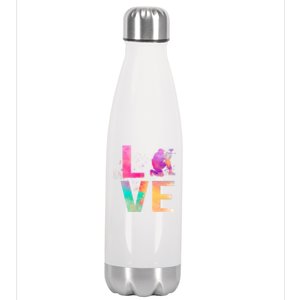 Colorful Paintball Mom Funny Gift Paintball Gift Stainless Steel Insulated Water Bottle