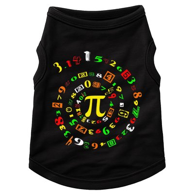 Cutie Pi Math Science Teacher 3 14 Funny Pi Day Doggie Tank