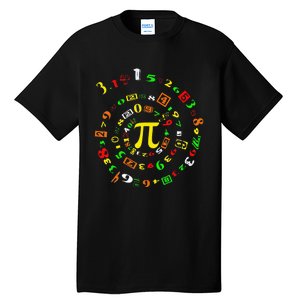 Cutie Pi Math Science Teacher 3 14 Funny Pi Day Tall T-Shirt