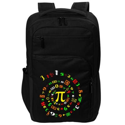 Cutie Pi Math Science Teacher 3 14 Funny Pi Day Impact Tech Backpack
