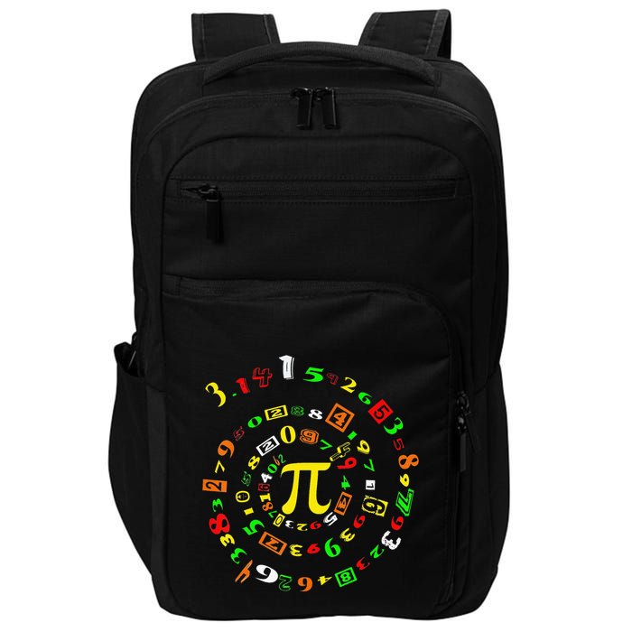 Cutie Pi Math Science Teacher 3 14 Funny Pi Day Impact Tech Backpack
