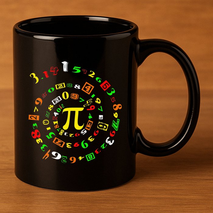 Cutie Pi Math Science Teacher 3 14 Funny Pi Day 11oz C Handle Ceramic Mug