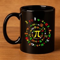 Cutie Pi Math Science Teacher 3 14 Funny Pi Day 11oz C Handle Ceramic Mug