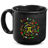 Cutie Pi Math Science Teacher 3 14 Funny Pi Day 15oz Campfire Ceramic Mug