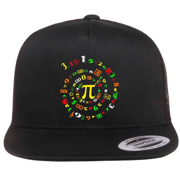 Cutie Pi Math Science Teacher 3 14 Funny Pi Day Flatbill Hat