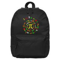 Cutie Pi Math Science Teacher 3 14 Funny Pi Day 16 in Basic Backpack