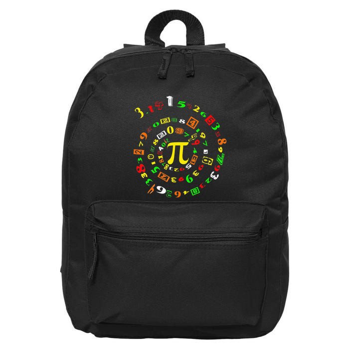 Cutie Pi Math Science Teacher 3 14 Funny Pi Day 16 in Basic Backpack