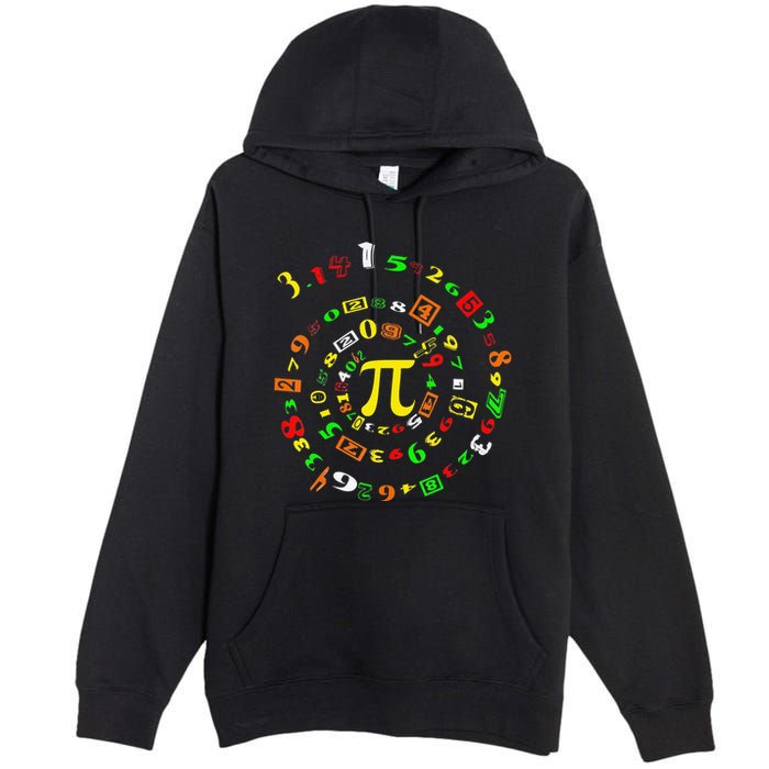 Cutie Pi Math Science Teacher 3 14 Funny Pi Day Premium Pullover Hoodie