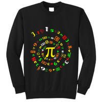 Cutie Pi Math Science Teacher 3 14 Funny Pi Day Tall Sweatshirt