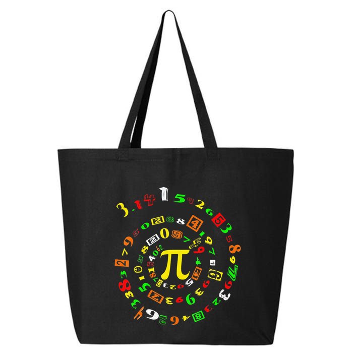 Cutie Pi Math Science Teacher 3 14 Funny Pi Day 25L Jumbo Tote