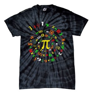 Cutie Pi Math Science Teacher 3 14 Funny Pi Day Tie-Dye T-Shirt