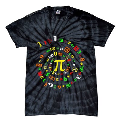 Cutie Pi Math Science Teacher 3 14 Funny Pi Day Tie-Dye T-Shirt