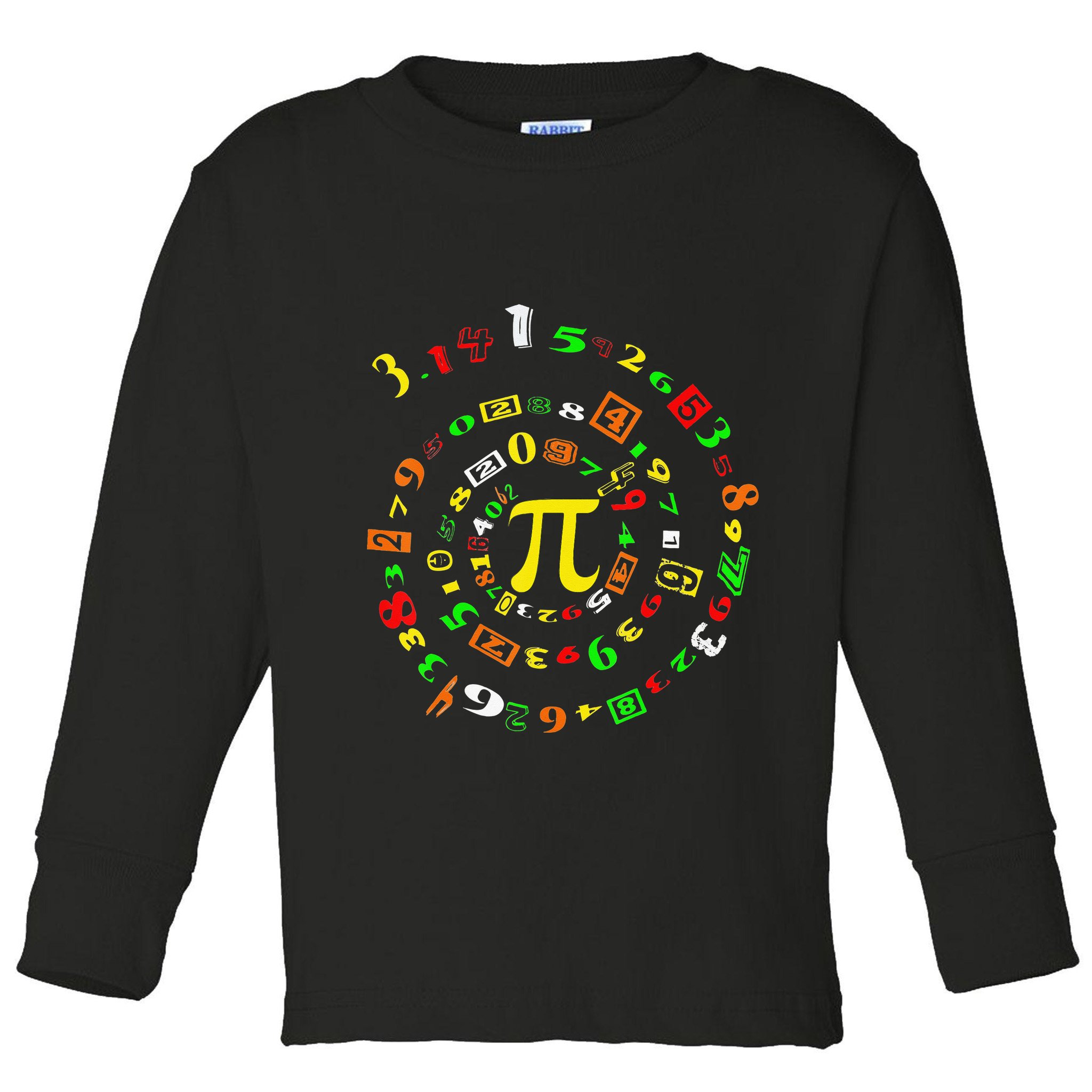 Cutie Pi Math Science Teacher 3 14 Funny Pi Day Toddler Long Sleeve Shirt