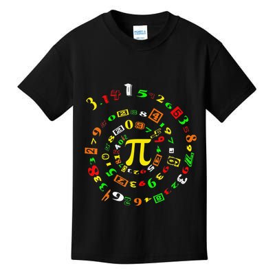 Cutie Pi Math Science Teacher 3 14 Funny Pi Day Kids T-Shirt