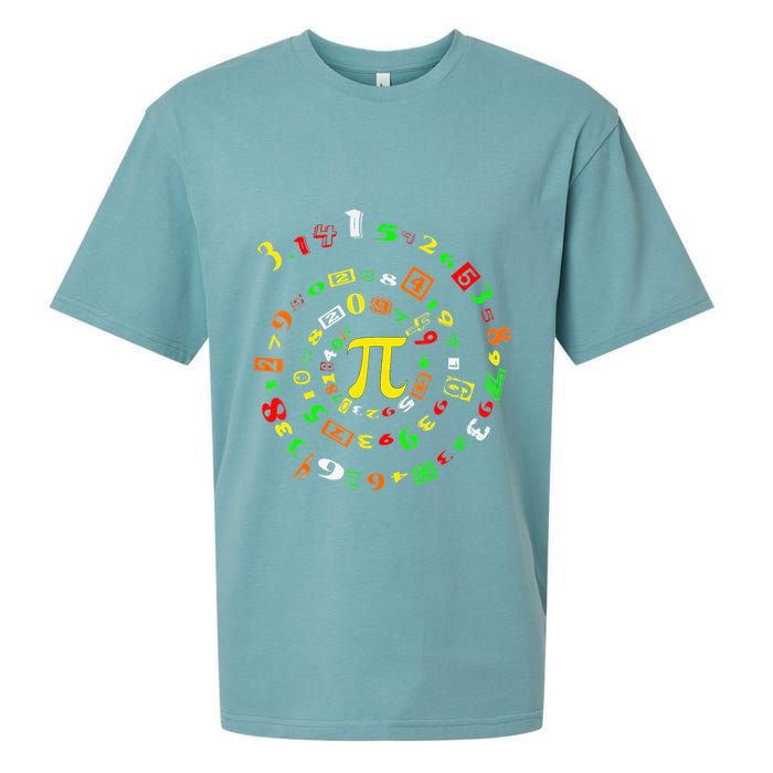 Cutie Pi Math Science Teacher 3 14 Funny Pi Day Sueded Cloud Jersey T-Shirt