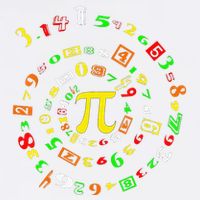 Cutie Pi Math Science Teacher 3 14 Funny Pi Day Garment-Dyed Sweatshirt