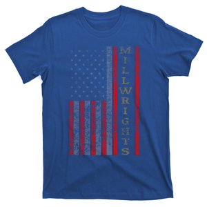 Cool Patriotic Millwrights Us Flag Cute Gift T-Shirt