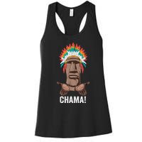 Chama Paotan Mma Fan Jjb Boxing Muay Thai Kickboxing Women's Racerback Tank