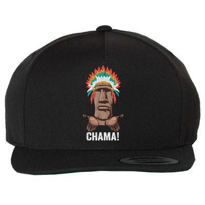 Chama Paotan Mma Fan Jjb Boxing Muay Thai Kickboxing Wool Snapback Cap