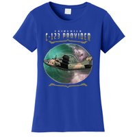 C123 Provider Military Transport Aircraft Pilot Veteran Women's T-Shirt