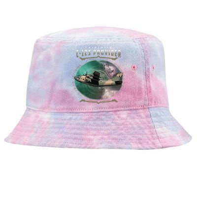 C123 Provider Military Transport Aircraft Pilot Veteran Tie-Dyed Bucket Hat