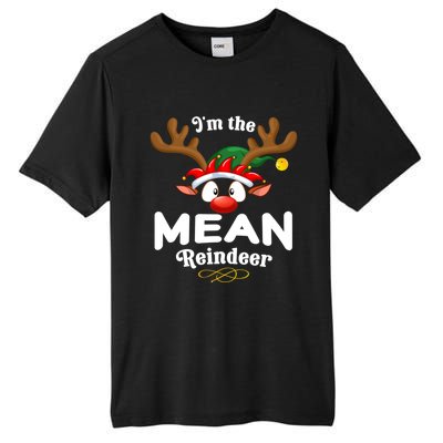 Christmas Pjs Mean Xmas Reindeer Matching Great Gift Tall Fusion ChromaSoft Performance T-Shirt