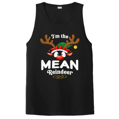 Christmas Pjs Mean Xmas Reindeer Matching Great Gift PosiCharge Competitor Tank