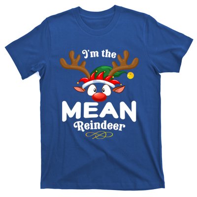 Christmas Pjs Mean Xmas Reindeer Matching Great Gift T-Shirt