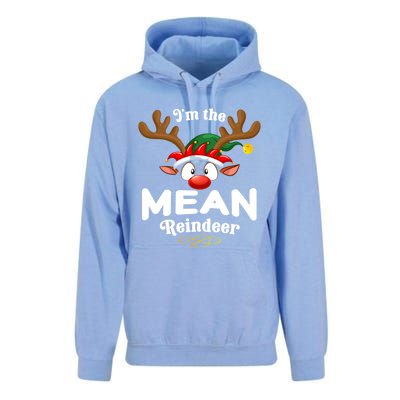 Christmas Pjs Mean Xmas Reindeer Matching Great Gift Unisex Surf Hoodie