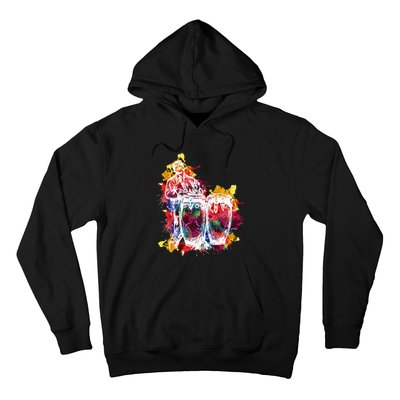 Conga Player Musician Gift Instrument Art Hoodie