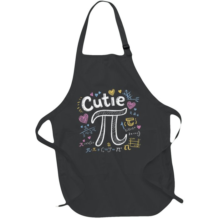 Cutie Pi Math Equation Coquette Bow Day Apron