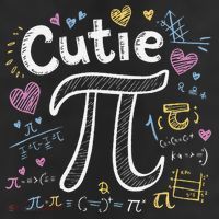 Cutie Pi Math Equation Coquette Bow Day 11oz C Handle Ceramic Mug