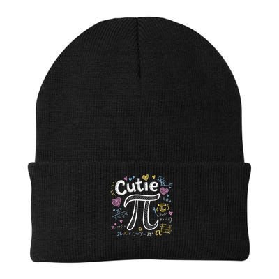 Cutie Pi Math Equation Coquette Bow Day Beanie