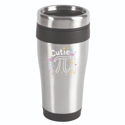 Cutie Pi Math Equation Coquette Bow Day 16oz Travel Tumbler