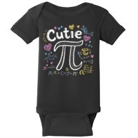 Cutie Pi Math Equation Coquette Bow Day Baby Bodysuit