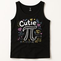 Cutie Pi Math Equation Coquette Bow Day Tank Top