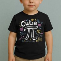 Cutie Pi Math Equation Coquette Bow Day Toddler T-Shirt