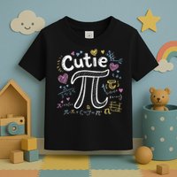 Cutie Pi Math Equation Coquette Bow Day Toddler T-Shirt
